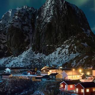 Winter Norway iPhone wallpaper