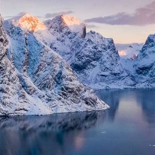 Winter Norway iPhone wallpaper