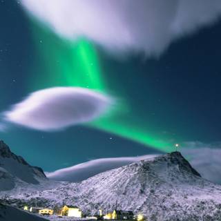 Winter Norway iPhone wallpaper