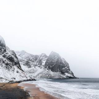 Winter Norway iPhone wallpaper