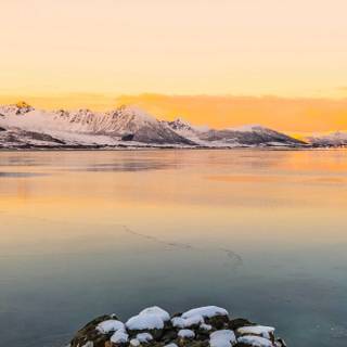 Winter Norway iPhone wallpaper