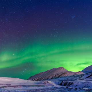 Winter Norway iPhone wallpaper