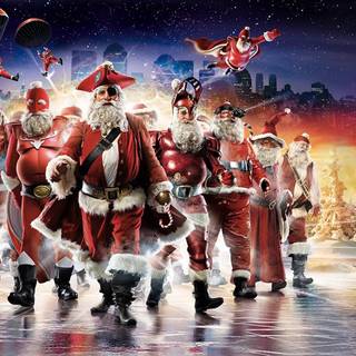 Christmas crazy wallpaper