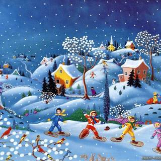 Christmas crazy wallpaper