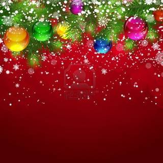 Artistic Christmas wallpaper