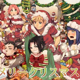 Naruto Christmas PC wallpaper