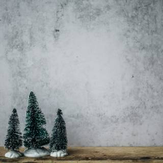 Miniature Christmas wallpaper