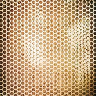 Perforated wallpaper