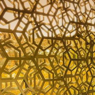 Perforated wallpaper