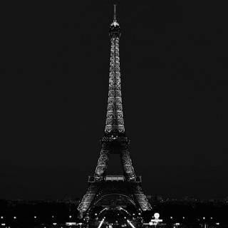 Dark Paris wallpaper