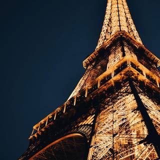 Dark Paris wallpaper