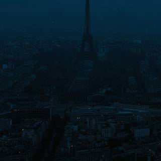 Dark Paris wallpaper