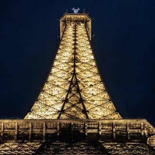 Dark Paris wallpaper