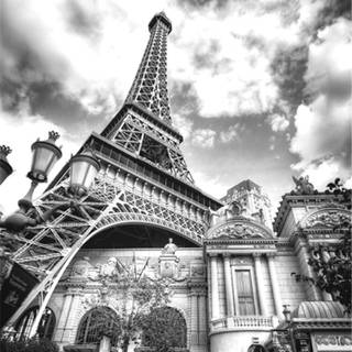 Dark Paris wallpaper