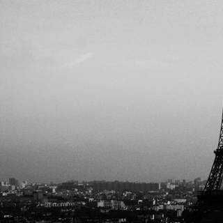Dark Paris wallpaper