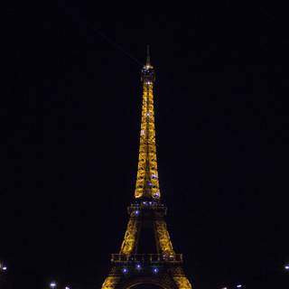 Dark Paris wallpaper