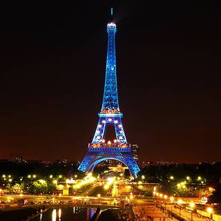 Dark Paris wallpaper