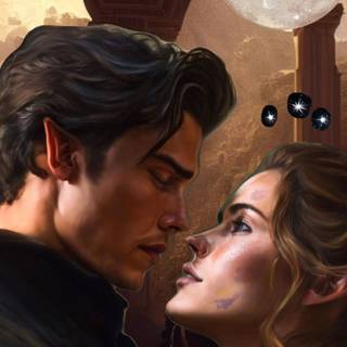 Feyre and Rhysand wallpaper