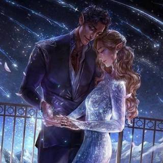 Feyre and Rhysand wallpaper