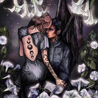 Feyre and Rhysand wallpaper