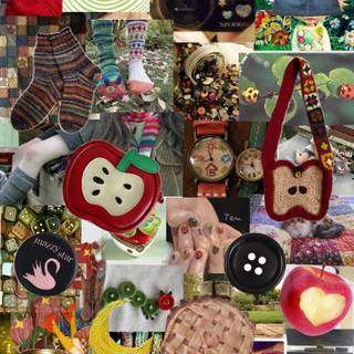 Whimsy twee wallpaper