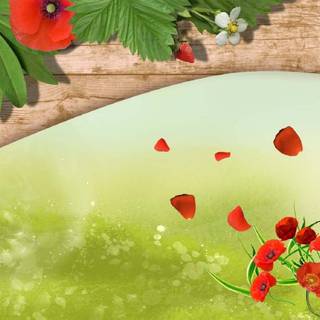 Whimsy twee wallpaper