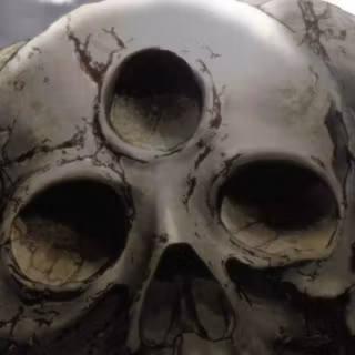 Black Clover skull wallpaper