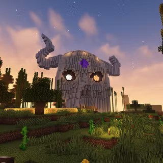 Black Clover skull wallpaper