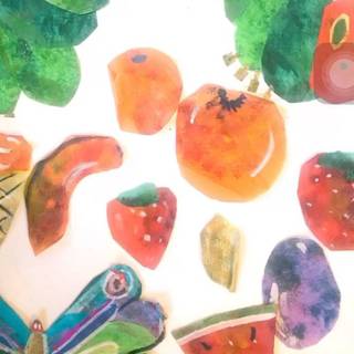 The Very Hungry Caterpillar wallpaper