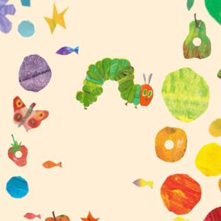 The Very Hungry Caterpillar wallpaper