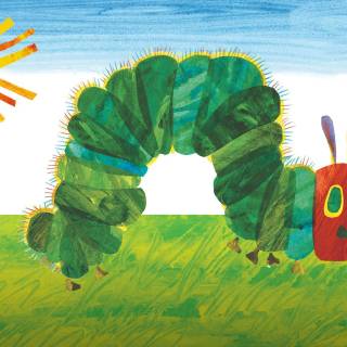 The Very Hungry Caterpillar wallpaper