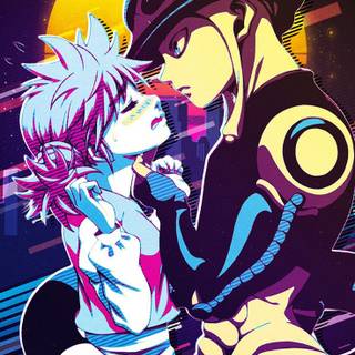 Meruem and Komugi wallpaper