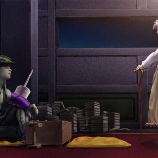 Meruem and Komugi wallpaper