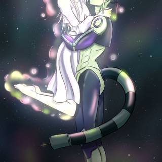 Meruem and Komugi wallpaper