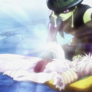 Meruem and Komugi wallpaper