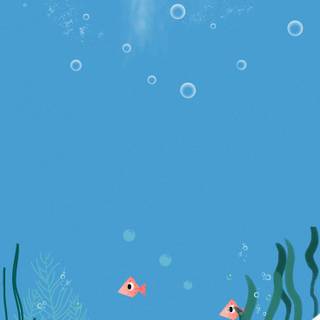 Ocean illustration wallpaper