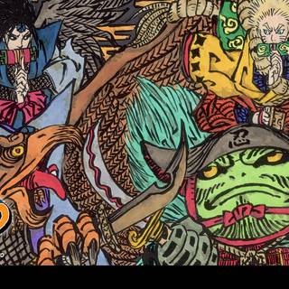 Naruto manga PC wallpaper