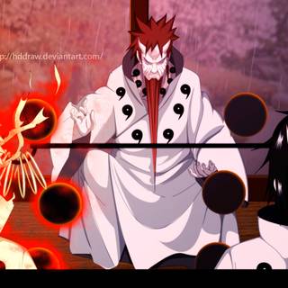 Sasuke six path wallpaper