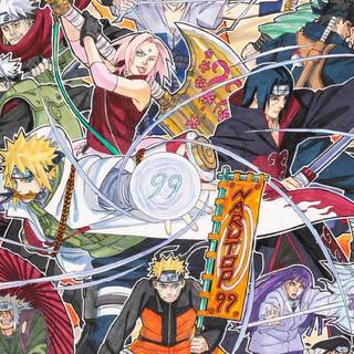 Naruto manga PC wallpaper