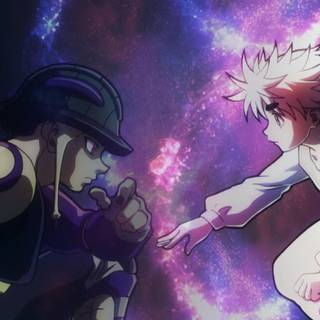 Meruem and Komugi wallpaper