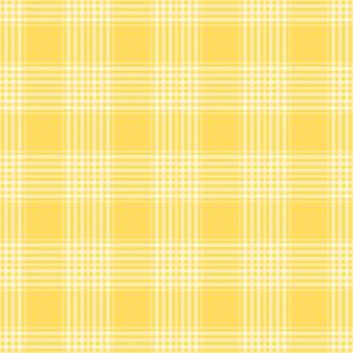 Yellow plaid wallpaper