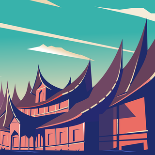 Rumah adat wallpaper