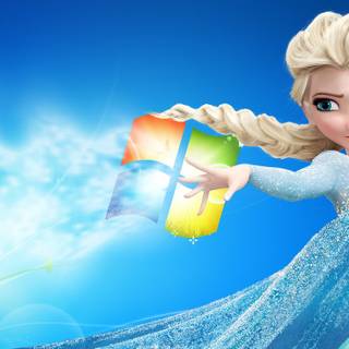 Frozen laptop wallpaper