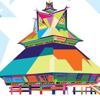 Rumah adat wallpaper