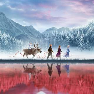 Frozen laptop wallpaper