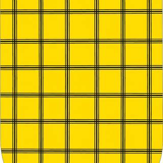 Yellow plaid wallpaper