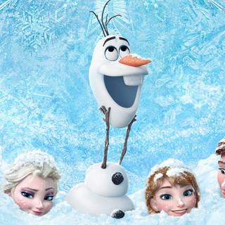 Frozen laptop wallpaper