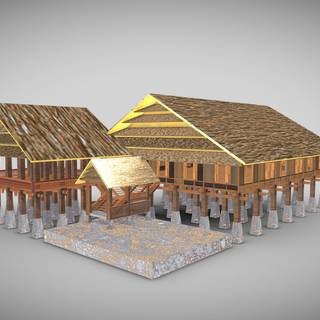 Rumah adat wallpaper