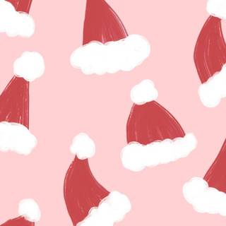 Preppy Santa wallpaper