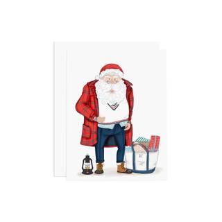 Preppy Santa wallpaper